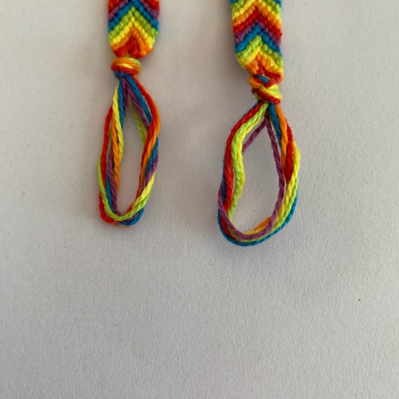 Jewelry Rainbow Chevron String Vsco Friendship Bracelet Poshmark